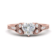 heart-cut-antique-lab-grown-diamond-ring-in-rose-gold-FD9816HTR-NL-RG